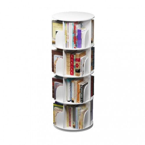 4 Tier 360° Rotating Stackable Shelves Bookshelf Organizer - Toytexx 4 Tier 360° Rotating Stackable Shelves Bookshelf Organizer - Toytexx